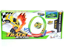 Magic Toys Track Racing 360fokos-os szuper hurok versenypálya 1db kisautóval (MKK332313)