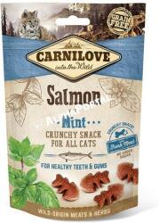 CarniLove Cat Crunchy Snack Salmon with Mint 50 g - okosgazdi
