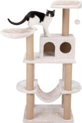 TRIXIE Federico mobilier pentru pisici cu stâlp de zgâriat, culcuș și vizuină (Baza: 60 x 50 cm | Înălțime: 142 cm | Stâlp de zgâriat: ø 9 cm)