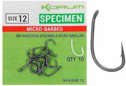 Korum Xpert Specimen Micro Barbed Hook feeder horog 8 (KHXSNB/08)