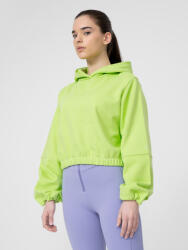 4F Hanorac de molton crop-top fără fermoar cu glugă pentru femei - 4fstore - 179,90 RON
