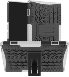 STAND Husă Extra durabilă Lenovo Tab M10 (X605F / X505L / X505F / ZA4G0019CZ / ZA480034CZ) alb