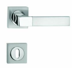 Maestro Florida Króm-Szatén Nikkel Négyzetrozettás