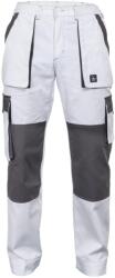 CERVA Pantaloni de lucru pentru bărbați MAX SUMMER - Albă / gri | 46 (0302023886046)