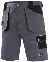 CXS Pantaloni scurți de lucru ORION DAVID - Gri / neagră | 58 (1060-003-710-58)