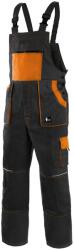 CXS Pantaloni de lucru cu salopeta CXS LUXY ROBIN - Neagră / oranj | 60 (1030-006-803-60)