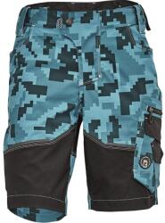 CERVA Pantaloni scurți bărbați NEURUM CAMOUFLAGE - Petrol | 56 (0357000855056)
