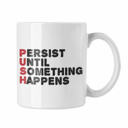  PUSH - Fehér Bögre (712069)