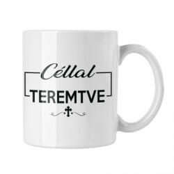 Céllal teremtve - Fehér Bögre (207308)