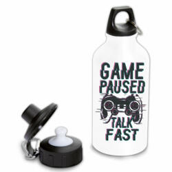  Game paused, talk fast - Fémkulacs (160786)