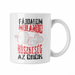 Fájdalom múlandó, büszkeség az örök - Fehér Bögre (250747)