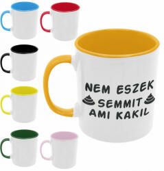 Nem eszek semmit, ami kakil - Színes Bögre (471806)