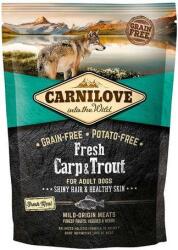 CARNILOVE Fresh Carp & Trout Shiny Hair and Healthy Skin 1.5 kg