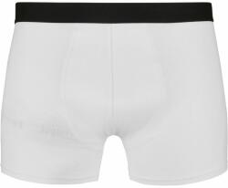 Build Your Brand Boxeri pentru bărbați - 2 bucăți în pachet - Albă | 5XL (BY132-1000303580)