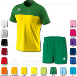 ERREA BRANDON & NEW SKIN SET futball mez + nadrág SZETT - sárga-zöld
