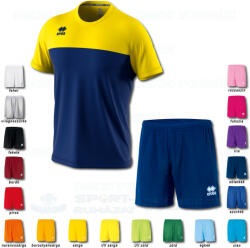 ERREA BRANDON & NEW SKIN SET futball mez + nadrág SZETT - sötétkék-sárga