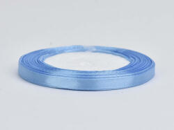  Világoskék szatén szalag 6mm x 22méter - kosarbolt