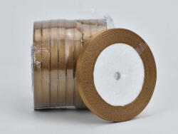  Mogyoró szatén szalag 6mm 10 tekercs - OKOSÁR!