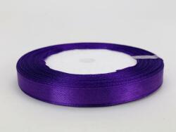  Sötétlila szatén szalag 1cm x 22méter - kosarbolt