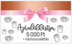 RÉZ ajándékkártya + házhozszállítás - kosarbolt