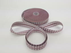  Kétoldalas szalag 2, 5cm mályva 22, 5méter