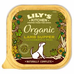 Lily's Kitchen Hrana umeda pentru caini Lily's Kitchen Organic Lamb Supper 150g (Alege Pachetul: : 11 bucati)