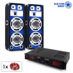 Electronic-Star PA Set Blue Star Series "Bassound Bluetooth" 1000W (PL-10869-3102) (PL-10869-3102)