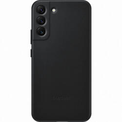 Samsung Galaxy S22 leather cover black (EF-VS906LBEGWW)