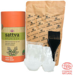 SATTVA Henna - Természetes növényi hajszínező répavörös 150 g