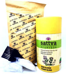SATTVA Henna - Természetes növényi hajszínező sötétszőke 150 g