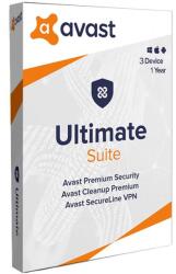 Avast Ultimate 3 eszköz / 1 év elektronikus licensz