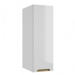 O NAS STILLA C30 Lapraszerelt fali szekrény 300 x 900 x 451 mm soft close, fényes fehér front (06 190-C-03002)