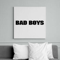 printfashion BAD BOYS - Vászonkép - Fehér (6630765)