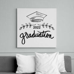 printfashion Graduation 2022 - Diplomás minta - Vászonkép - Fehér (6640876)