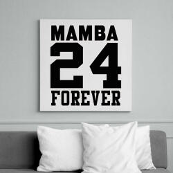 printfashion Mamba 24 Forever - Vászonkép - Fehér (6629890)