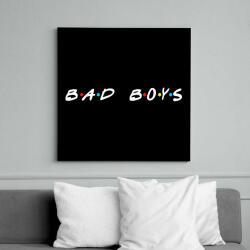 printfashion Bad boys - Vászonkép - Fekete (6650645)
