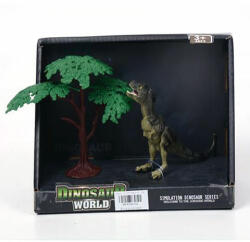 Magic Toys T-rex figura fával 12cm (MKK546162) - jatekshop