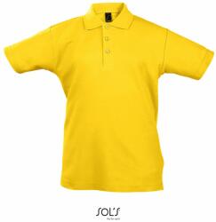 SOL'S Gyerek galléros póló Summer - Arany | 10 éves (130/140) (SOLS-11344-1000120476)