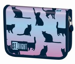 St. Majewski St. Right cicás kihajtható tolltartó - Night Cats (645587)