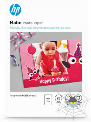 HP matt fotópapír - 25 lap 180g