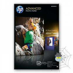 HP 10x15 Fényes Fotópapír 100lap 250g (Eredeti)