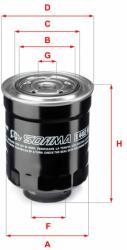 SOFIMA filtru combustibil SOFIMA S 4452 NR (S 4452 NR) - automobilus
