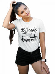  Bárcsak most is horgásznék - Női Póló (986120)