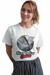  Not today satan - Női Póló (608307)