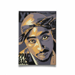 2 Pac Back - Vászonkép (908373)