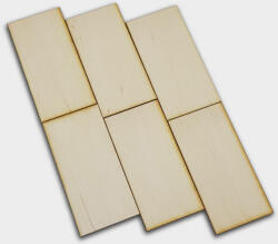 Natúr fa - tábla 10*5cm 6db/cs - kosarbolt