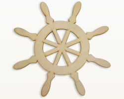 Natúr fa - Hajókormány 29cm - kosarbolt