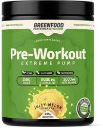 GreenFood Nutrition Greenfood Performance - Pre-workout Extreme Pump - Edzés Előtti Extrém Bedurrantó - 495 G