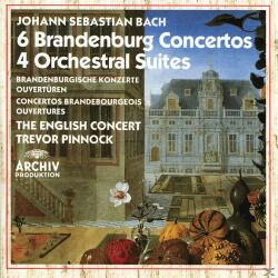 Deutsche Grammophon Trevor Pinnock, The English Concert - Bach: 6 Brandenburg Concertos, 4 Orchestral Suites (CD)