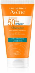 Avène Cleanance Solaire nap elleni védelem aknés bőrre SPF 50+ 50 ml